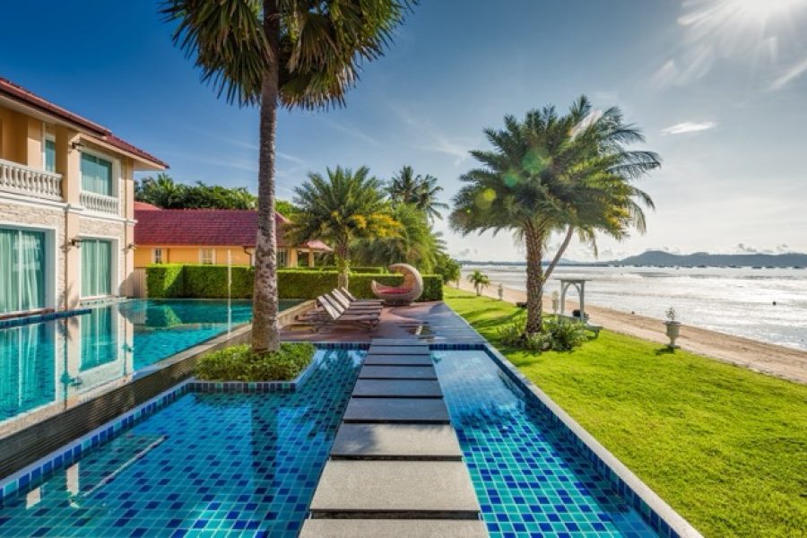 Beachfront 9BR Private Pool Villa – Rawai, Phuket (Max 21 pp)