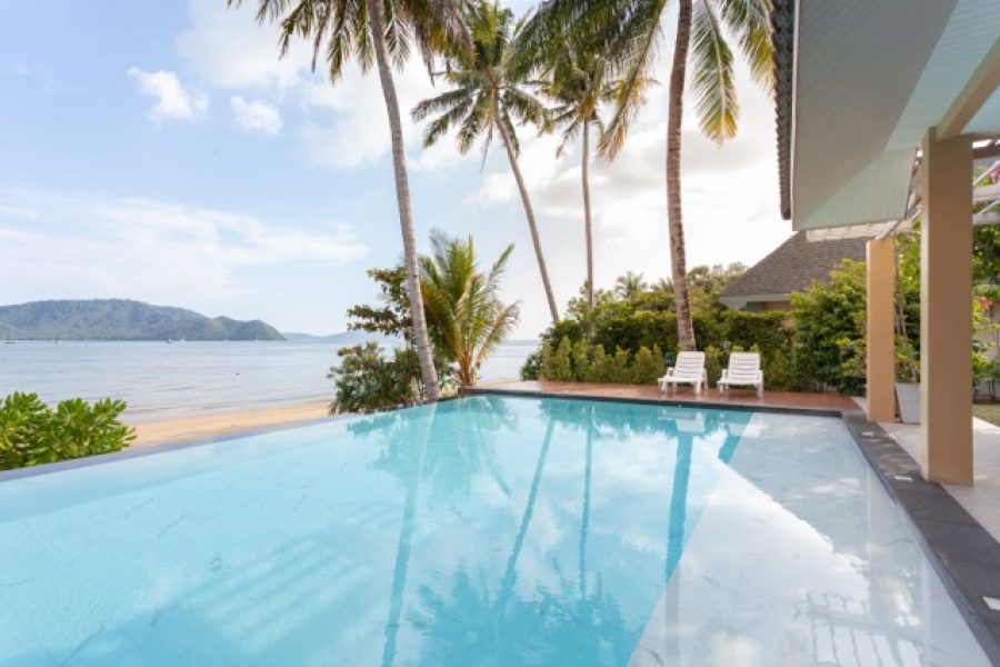 3BR Beachfront Pool Villa – Rawai, Phuket (Max 8 pp)